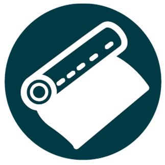 Construction Disposal Services Icon Plastic Wrap