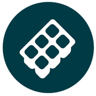 Construction Disposal Services Icon Polystyrene